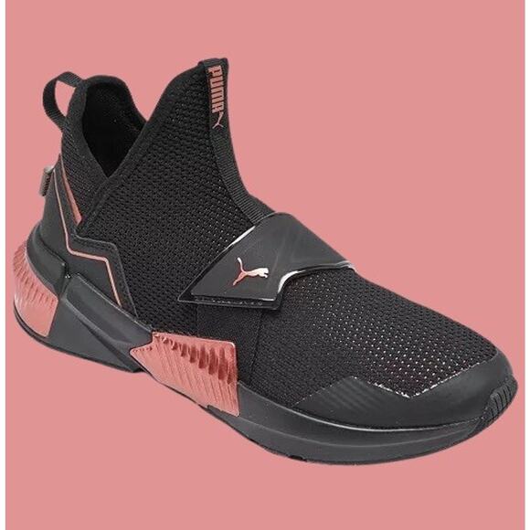 WOMEN’S SIZE 10-PUMA Provoke XT Mid Stay-Put Closure Slip-on Sneakers, Rose Gold - Picture 1 of 10